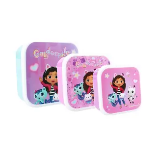 Vadobag Gabby's Dollhouse Snackbox En Fruitdoos - 3in1
