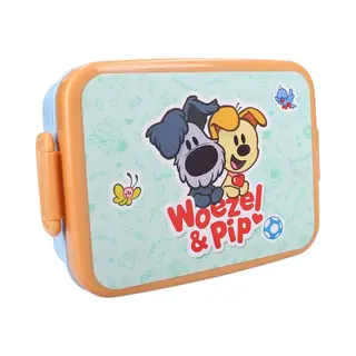 Vadobag Woezel & Pip - Blauw En Oranje - Lunchbox