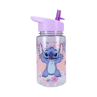 Lilo & Stitch Drinkfles - 450 Ml - Met Rietje En Handvat - Kinderen