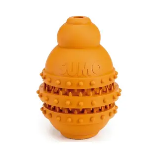 Beeztees Sumo Play Dental, Hundespielzeug, Gummi, Orange, M
