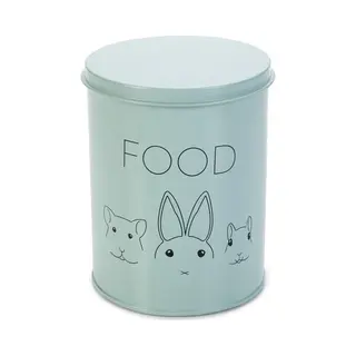 Beeztees 811131 opbergbak voor dierenvoer Huisdieren voedselopslagcontainer Roestvrijstaal Groen