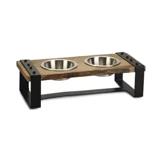 Designed by Lotte Karinto Hond Huisdieren combinatie voeder- & drinkbak
