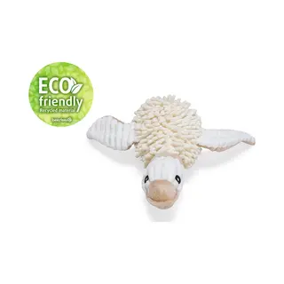 Beeztees Eco Ente Jago, Hundespielzeug, Fleece, 100% Recycled, Beige