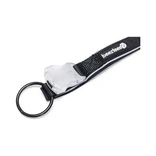 Beeztees Safety Gear Parinca - Hondenhalsband - Led - Nylon - Zwart - 35-40x2 Cm