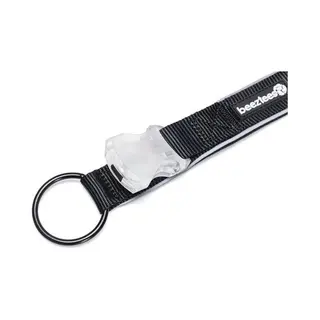 Beeztees Safety Gear Parinca - Hondenhalsband - Led - Nylon - Zwart - 50-55x2, 5 Cm