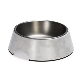 Designed By Lotte Eetbak Meis - Hondenvoerbak - Melamine - Wit - 14 Cm - 160 Ml