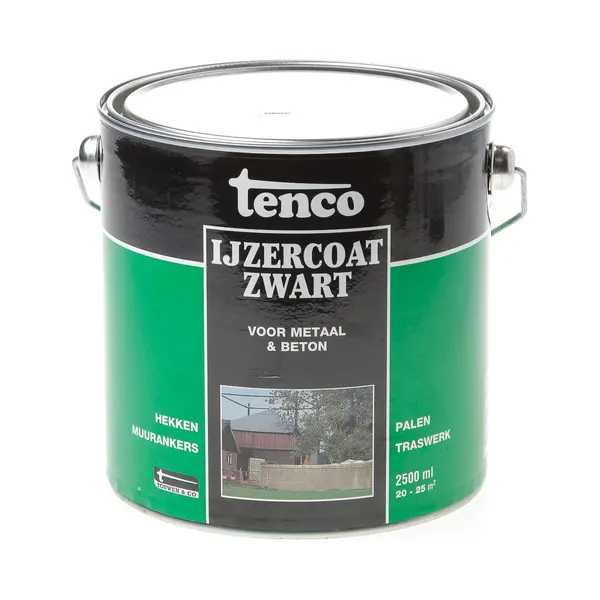 Tenco Ijzercoating Zwart - 2500 Ml thumbnail