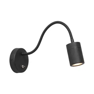 Mexlite Wandleuchte Upround, Schwarz