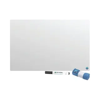 Smit Visual Emaille Whiteboard Zonder Rand - 90x120 Cm