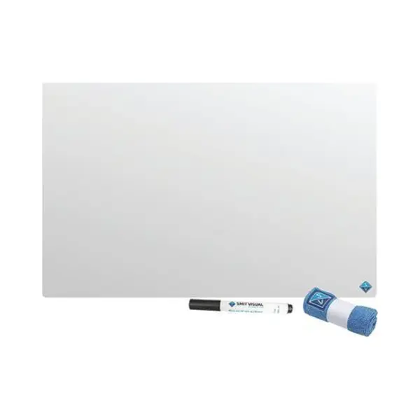 Smit Visual Emaille Whiteboard Zonder Rand - 90x120 Cm thumbnail