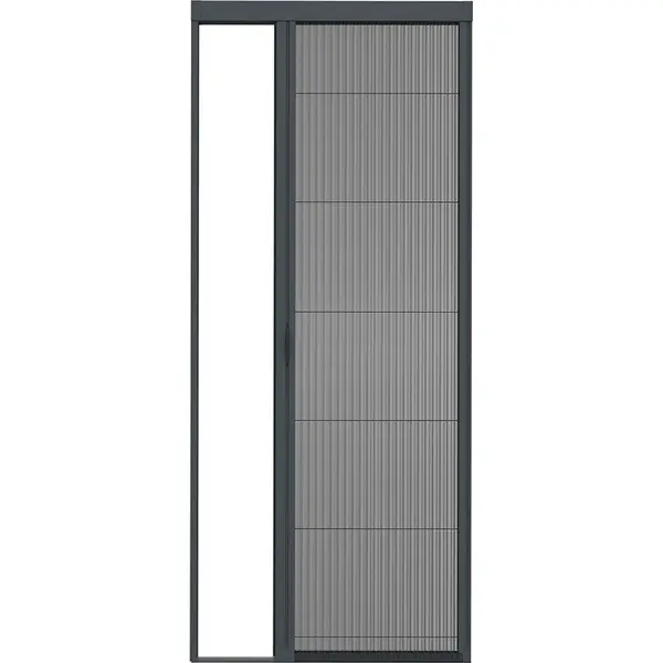 Livn Plissehor Excellent - Hordeur Met Barrière-vrije Doorloop - 96x230 Cm Antraciet thumbnail