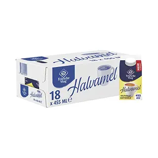 Friesche Vlag Koffiemelk Halvamel 18 X 455 Ml