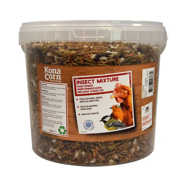 Konacorn Insectenmix - Emmer 5L - Kippen En Tuinvogelvoer thumbnail