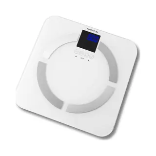 Inventum PW720BG weegschaal Vierkant Zilver, Wit Elektronische weegschaal