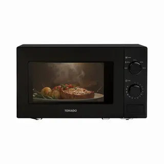 Tomado TMS2003B - Solo Magnetron - 20 Liter - 5 Vermogensstanden - 700 Watt - Binnenverlichting - Zwart
