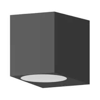 Calex Wandlamp Downlight Sanremo - GU10 - IP54 Water- En Stofbestendig - Geschikt Voor Binnen En Buiten - Eenvoudige Installatie - Rechthoek -