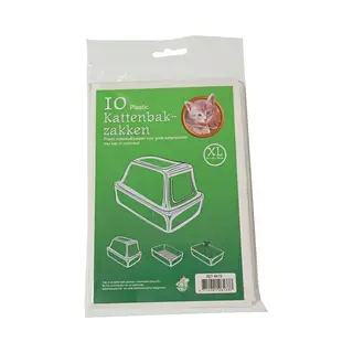 Boon Katzenstreu Beutel – Weiß – Xl – 51 X 20 X 46 Cm – 10 Stück