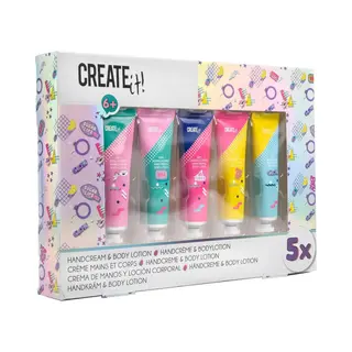 Create It! Handcrème & Body Lotion 5-Pack