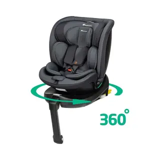 Bébé Confort Bebeconfort EvoluFix Plus 360 I-Size - Autostoel - Achterwaarts Gericht Tot 4 Jaar - Tinted Black