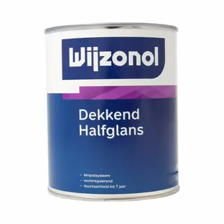 Wijzonol Dekkend Halfglans - 0, 5L