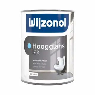 Wijzonol Hoogglanslak Waterverdunbaar - 1L