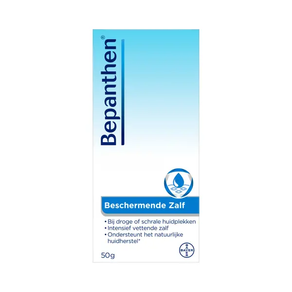 Bepanthen Beschermende Zalf 50g | Intensieve Verzorging Voor Droge & Schrale Huid | Zonder Parfum | Met 5% Dexpanthenol thumbnail