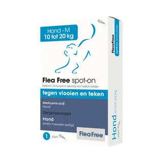 Flea Free Spot-on Hund - 10-20 Kg - 1 Pipette
