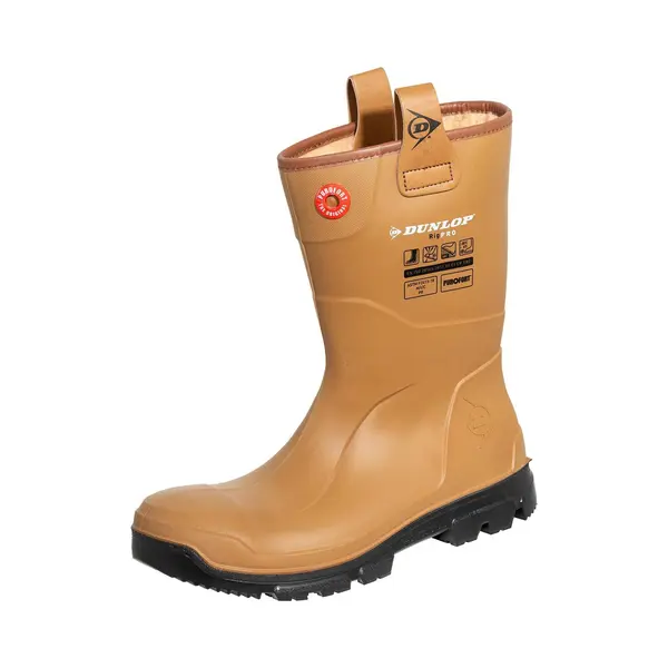 Dunlop Protective Footwear, LJ2HR48, Purofort RigPRO Full Safety Pelzfutter, Braun, Größe 44 Eu thumbnail