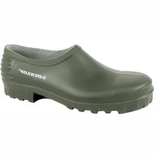 Dunlop Wellie Gardening Shoe, Clog, Goloshes, Waterproof. Unisex, Green, 12 Uk/Eu 47