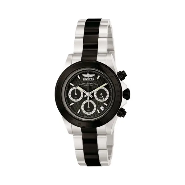 Invicta Speedway 6934 Heren Horloge - Waterdicht - Analoog - Quartz Uurwerk - Roestvrij Staal Met Grijze Wijzerplaat - 39mm thumbnail