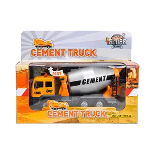 Van Manen - Kids Globe Traffic Betonmischer, Spritzguss Fahrzeug Beton Mischer, Licht/sound