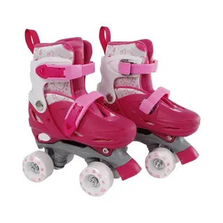Street Rider, Mädchen, Rollschuhe, Rollschuhe Pink Verstellbar, Grösse 31-35 (33), Rosa