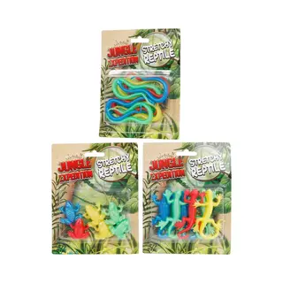 Jungle Expedition Expedition Stretch Reptielen. 6st.