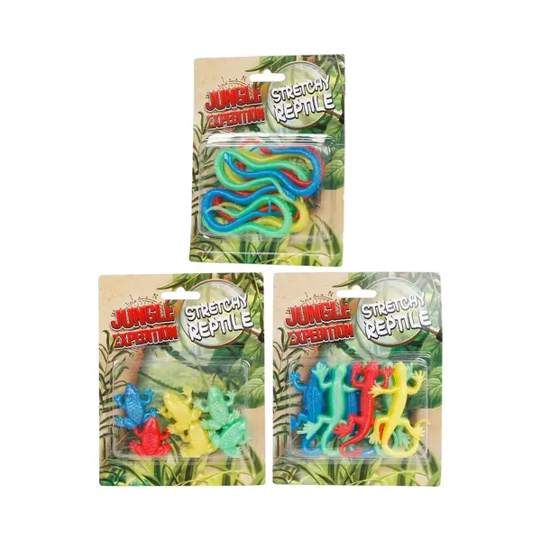 Jungle Expedition Expedition Stretch Reptielen. 6st. thumbnail