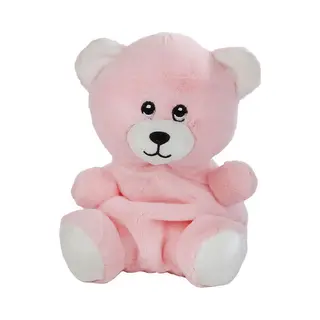 Lobbes Knuffelbeer Pluche Mini Club - Beige Teddybeer 20cm Speelgoed.