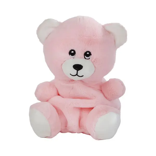 Lobbes Knuffelbeer Pluche Mini Club - Beige Teddybeer 20cm Speelgoed. thumbnail