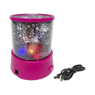 Projectorlamp Unicorn Eenhoorn Nachtlampje 12cm Usb Kleurrijk.