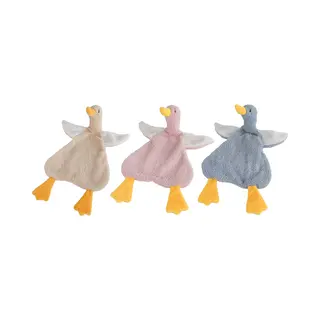 Van Manen Pluche Knuffel Eend - Zacht Baby Speelgoed - 40 Cm - Vanaf 0 Maanden