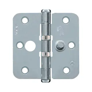 Axa Veiligheidsscharnier Voor Ramen, Kogellager Met Ronde Hoeken (76x76 Mm). Skg** - 2 Stuks
