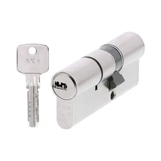 Axa Dubbel Veiligheidscilinder - Comfort Security - Cilinderslot - Incl. 3 Sleutels - SKG2 - Vernikkeld - 30/45 Mm