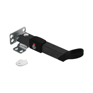 Axa Veiligheids Combi- Raamuitzetter - AXAflex Security - Kierstandhouder Raam - Wegdraaibaar - Afsluitbaar SKG2 - Rvs Zwart - Cp