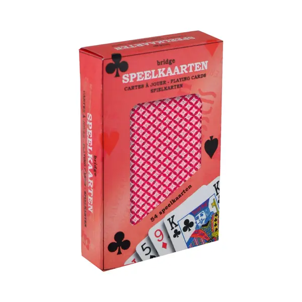 Verhaak Speelkaarten Premium - Rood Papier - Vanaf 8 Jaar thumbnail
