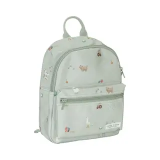 Little Dutch 4945 Kinderrucksack - Little Farm Grün (29x22, 5x12 Cm)