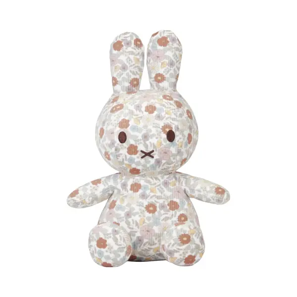 Nijntje Vintage Flowers All Over Knuffel 35 Cm thumbnail