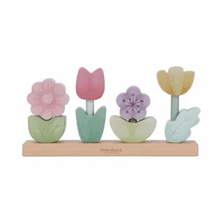 Little Dutch Holz-Stapel-Blumen Fairy Garden