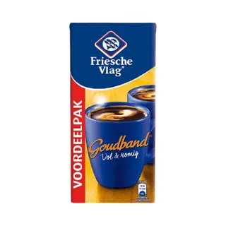 Friesche Vlag Goudband Koffiemelk - 6 X 930 Ml