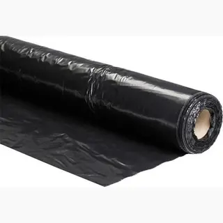 Berdal Foliefol Afdekfolie Zwart T200 - 6mtr X 50mtr Ldpe