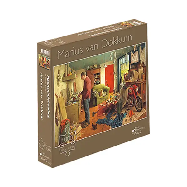 Art Revisited Mannenhuishouding Puzzel 1000 Stukjes thumbnail