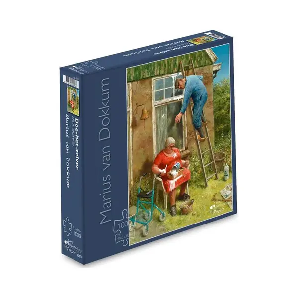 Marius Van Dokkum Puzzel Doe-het-zelver - 1000 Stukjes Van Hoge Kwaliteit thumbnail