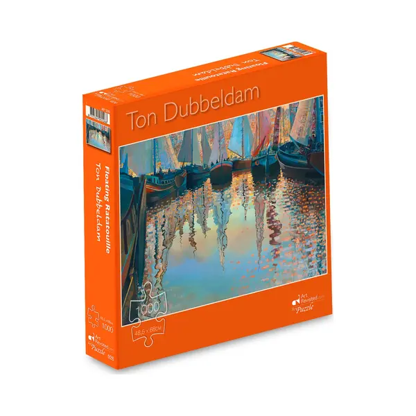 Art Revisited Ton Dubbeldam Floating Ratatouille Puzzel 1000 Stukjes thumbnail
